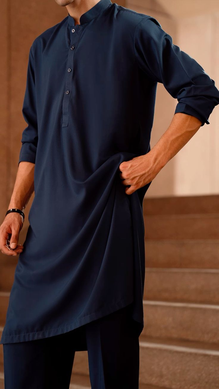 Zalvaro Luxury Steel Dark Blue